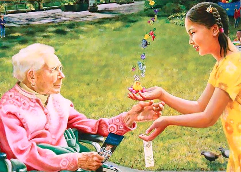 Image for article จิตรกรรมภาพเขียนสีอะคริลิก : ดอกบัวบริสุทธิ์ในโลกโคลนตม