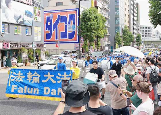 Image for article ญี่ปุ่น : ผู้ทรงเกียรติประณามการประทุษร้ายฝ่าหลุนต้าฝ่าระหว่างกิจกรรมที่จัดขึ้นในสองเมือง