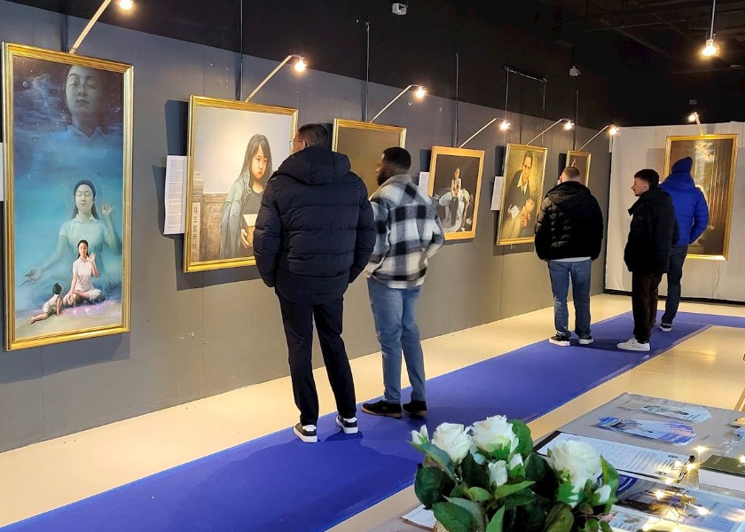 Image for article นิทรรศการศิลปะ “ความจริง-ความเมตตา-ความอดทน” จัดขึ้นในเบลเยียม (ตอนที่ 1)