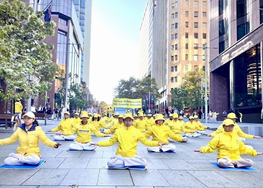 Image for article ซิดนีย์ ออสเตรเลีย : ผู้ปราศรัยประณามการปราบปรามข้ามชาติของพรรคคอมมิวนิสต์จีนระหว่างการชุมนุมรำลึกถึงการอุทธรณ์อย่างสันติ 25 เมษายน